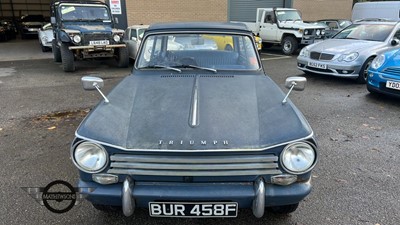 Lot 82 - 1968 TRIUMPH HERALD 13/60
