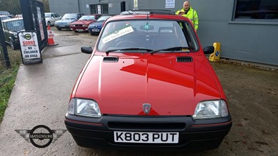 Lot 268 - 1992 ROVER METRO GTA 16V