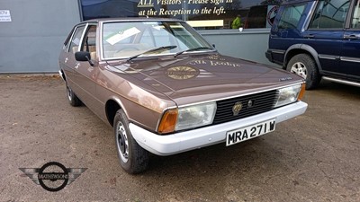 Lot 270 - 1980  TALBOT ALPINE GL