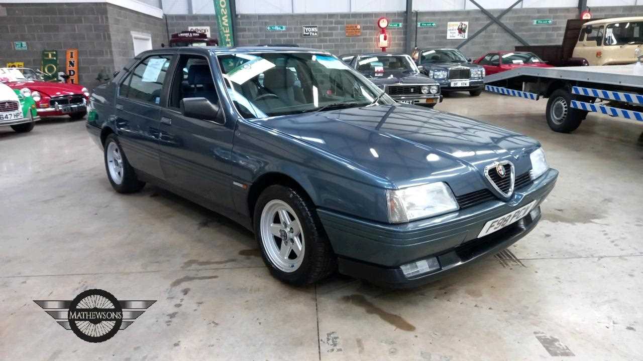 Lot 106 - 1988 ALFA ROMEO 164 LUSSO