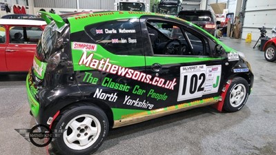 Lot 412 - 2010 PEUGEOT 107 RALLY CAR