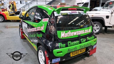 Lot 412 - 2010 PEUGEOT 107 RALLY CAR