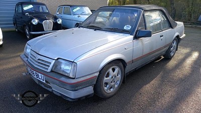 Lot 68 - 1987 VAUXHALL CAVALIER 1.8 CABRIO