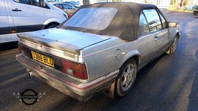 Lot 68 - 1987 VAUXHALL CAVALIER 1.8 CABRIO