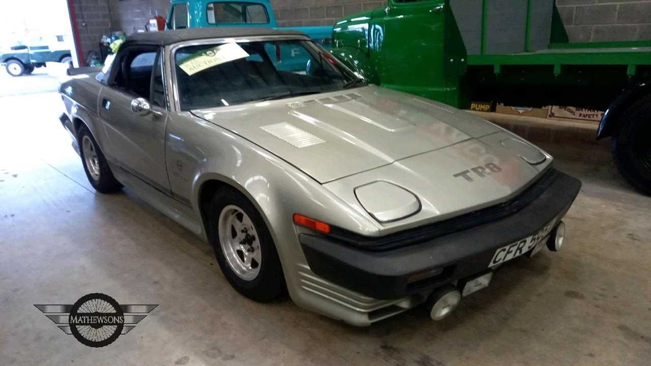 Lot 8 - 1980 TRIUMPH TR8 CONVERTIBLE