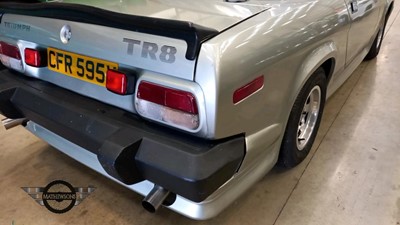 Lot 8 - 1980 TRIUMPH TR8 CONVERTIBLE