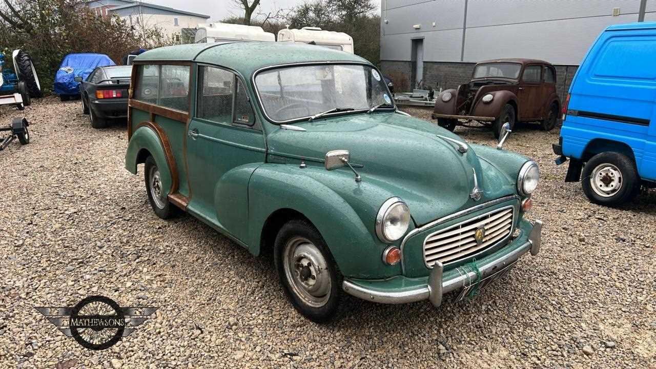 Lot 208 - 1966 MORRIS MINOR 1000
