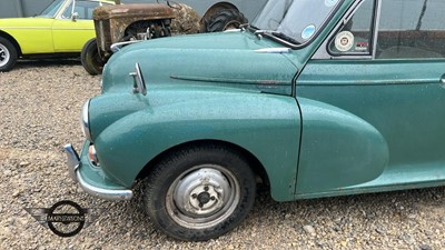 Lot 208 - 1966 MORRIS MINOR 1000