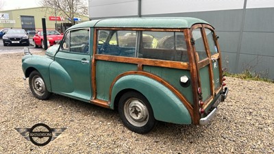 Lot 208 - 1966 MORRIS MINOR 1000