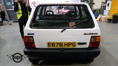 Lot 488 - 1988 FIAT UNO SELECTA CVT
