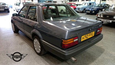 Lot 212 - 1990 FORD ORION GL 5SPD