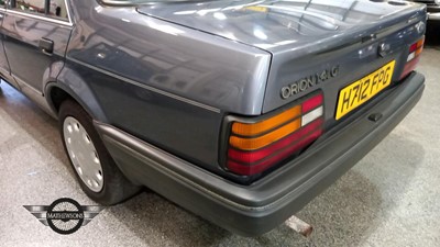 Lot 212 - 1990 FORD ORION GL 5SPD