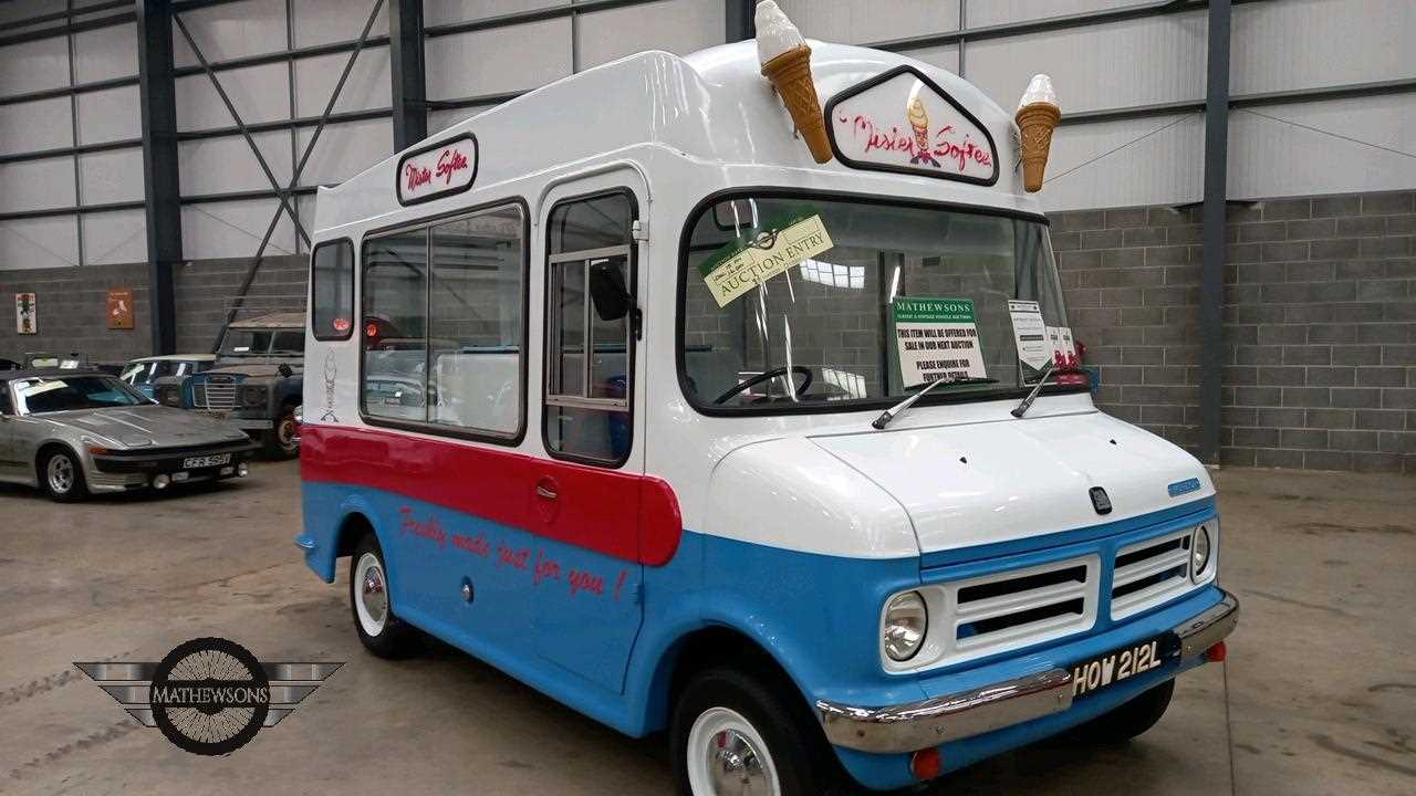 Lot 214 - 1973 BEDFORD CF MORRISON ICE CREAM VAN