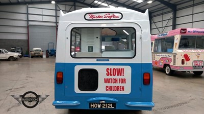 Lot 214 - 1973 BEDFORD CF MORRISON ICE CREAM VAN