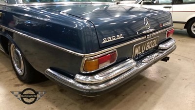 Lot 192 - 1972 MERCEDES 280 SE