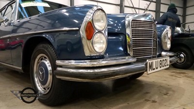 Lot 192 - 1972 MERCEDES 280 SE