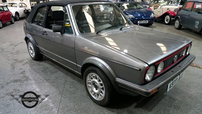 Lot 64 - 1984 VOLKSWAGEN GOLF CABRIO GTI