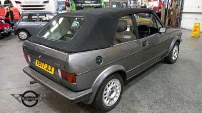 Lot 64 - 1984 VOLKSWAGEN GOLF CABRIO GTI