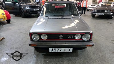 Lot 64 - 1984 VOLKSWAGEN GOLF CABRIO GTI