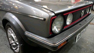 Lot 64 - 1984 VOLKSWAGEN GOLF CABRIO GTI