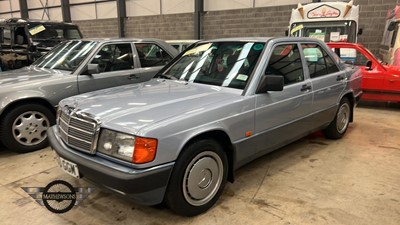 Lot 20 - 1993 MERCEDES 190E AUTO