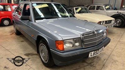 Lot 20 - 1993 MERCEDES 190E AUTO