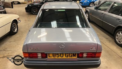 Lot 20 - 1993 MERCEDES 190E AUTO