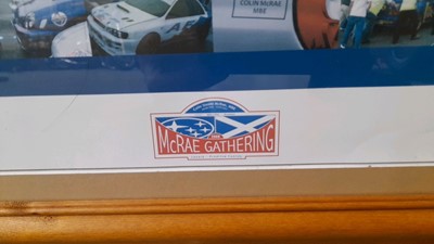 Lot 2 - COLIN MCRAE GATHERING MEMORABILIA FROM 2008