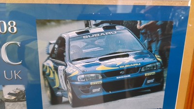 Lot 2 - COLIN MCRAE GATHERING MEMORABILIA FROM 2008