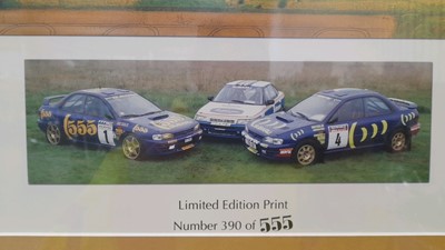 Lot 2 - COLIN MCRAE GATHERING MEMORABILIA FROM 2008