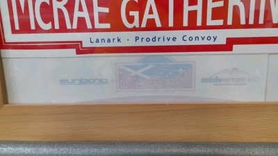 Lot 2 - COLIN MCRAE GATHERING MEMORABILIA FROM 2008