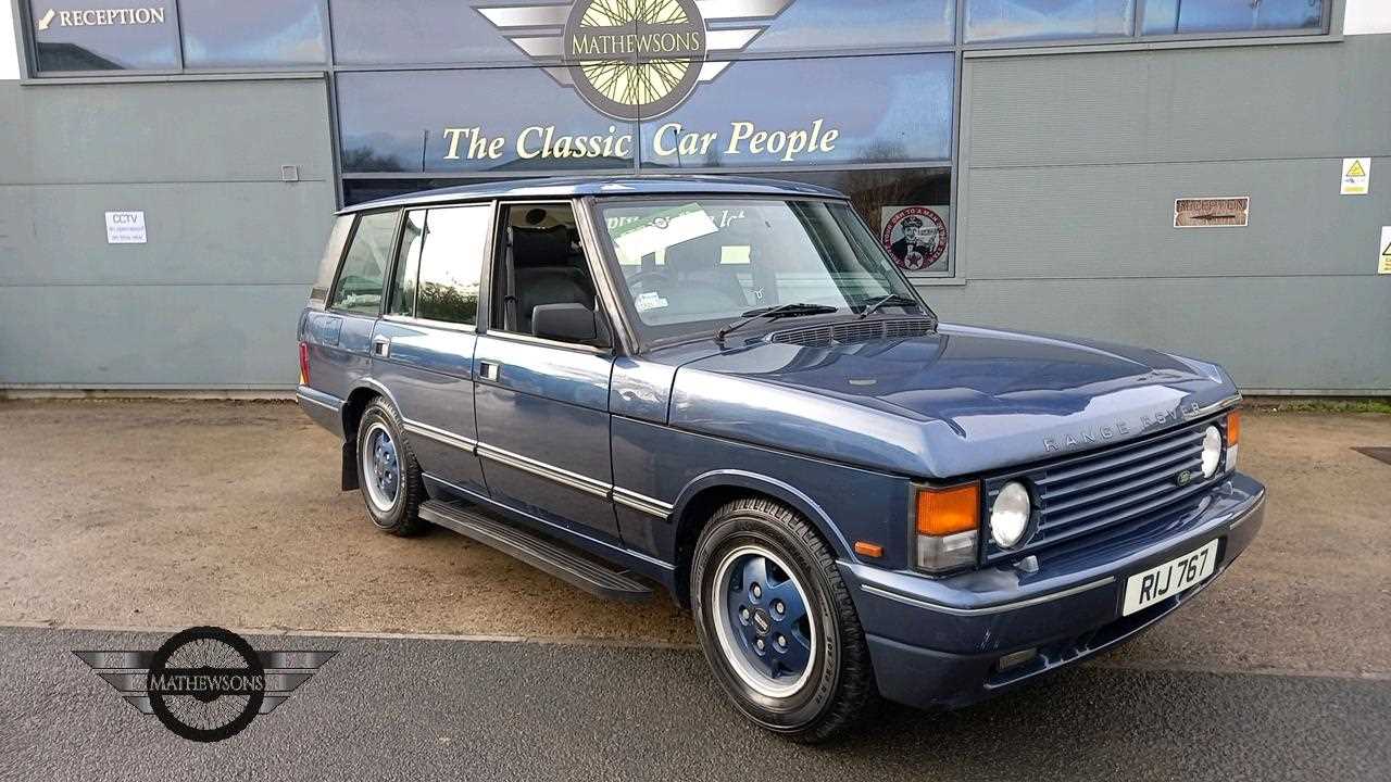 Lot 229 - 1994 LAND ROVER RANGEROVER LSE AUTO