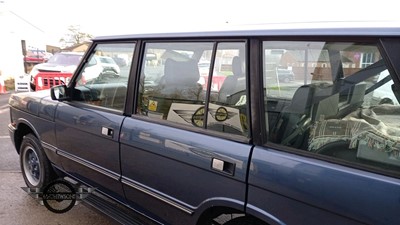 Lot 229 - 1994 LAND ROVER RANGEROVER LSE AUTO