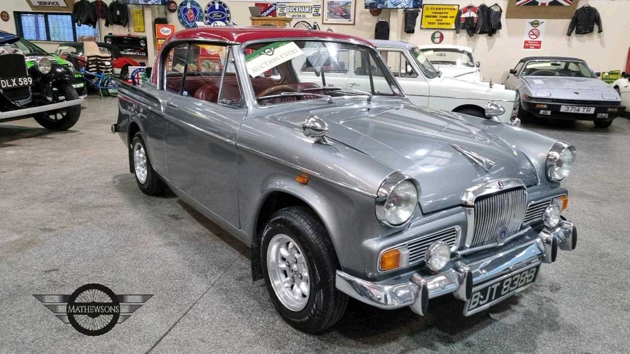 Lot 32 - 1964 SUNBEAM RAPIER
