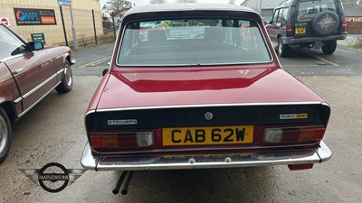 Lot 533 - 1981 TRIUMPH DOLOMITE SPRINT
