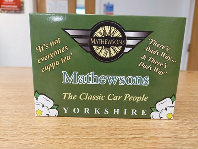 Lot 184 - SIGNED MATHEWSONS SCANIA T4 4x2 TRACTOR UNIT - ONLY 500 PRODUCED. (ALL PROCEEDS TO CHARITY)