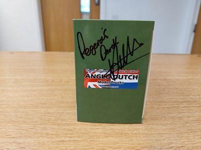 Lot 184 - SIGNED MATHEWSONS SCANIA T4 4x2 TRACTOR UNIT - ONLY 500 PRODUCED. (ALL PROCEEDS TO CHARITY)