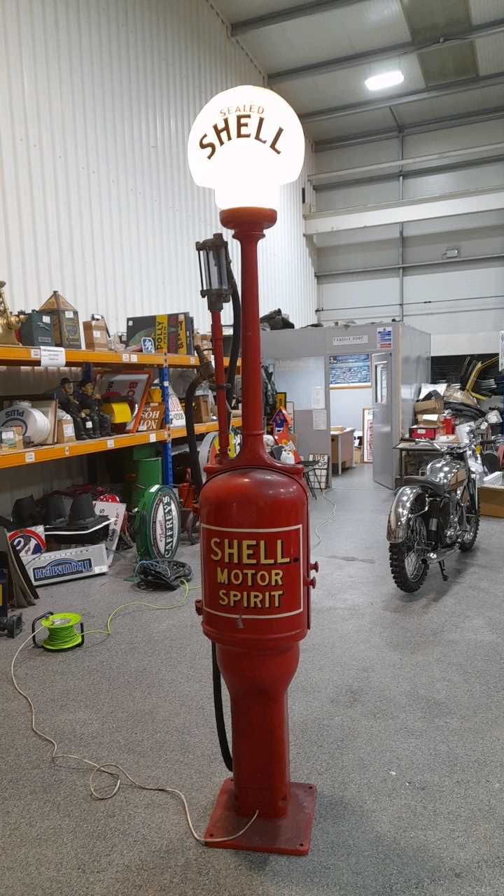 Lot 14 - GILBERT & BARKER PETROL PUMP