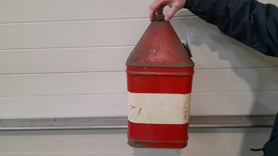 Lot 30 - 5 GALLON ESSO OIL DRUM