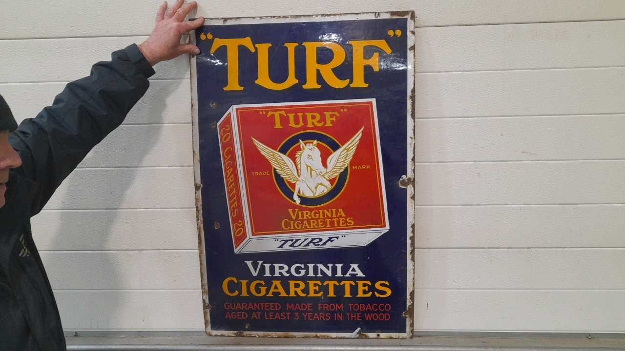 Lot 139 - TURF VIRGINIA SIGN 24" X 36"