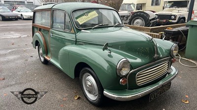 Lot 370 - 1969 MORRIS TRAVELLER
