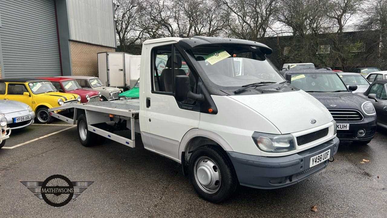 Lot 4 - 2001 FORD TRANSIT 350 MWB TD