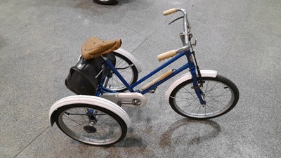 Lot 54 - 3 WHEELER CHILDS TRIKE BLUE & WHITE