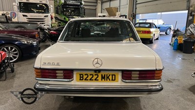 Lot 76 - 1985 MERCEDES 280 E