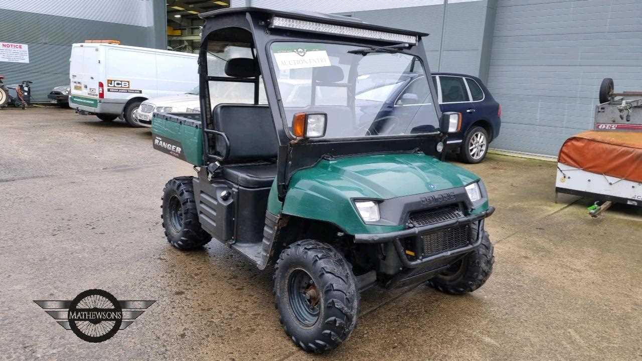 Lot 125 - 2006 POLARIS RANGER 4X4