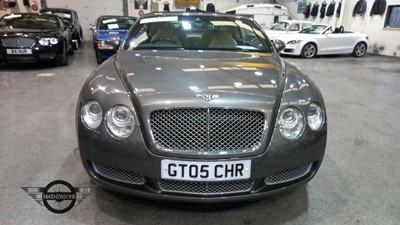 Lot 153 - 2008 BENTLEY CONTINENTAL GTC AUTO