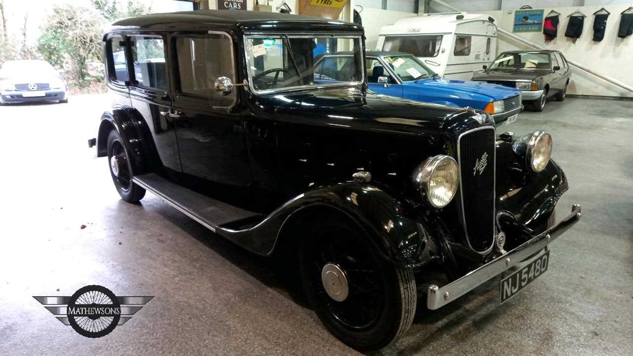 Lot 141 - 1935 AUSTIN 18 CHALFONT 7 SEATER  SEMI LIMOUSINE