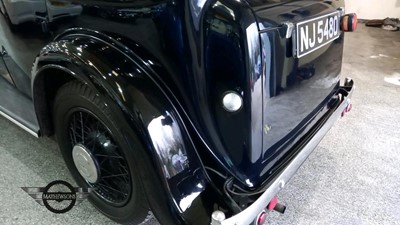 Lot 141 - 1935 AUSTIN 18 CHALFONT 7 SEATER  SEMI LIMOUSINE