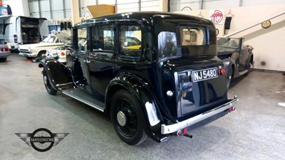 Lot 141 - 1935 AUSTIN 18 CHALFONT 7 SEATER  SEMI LIMOUSINE