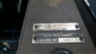 Lot 141 - 1935 AUSTIN 18 CHALFONT 7 SEATER  SEMI LIMOUSINE